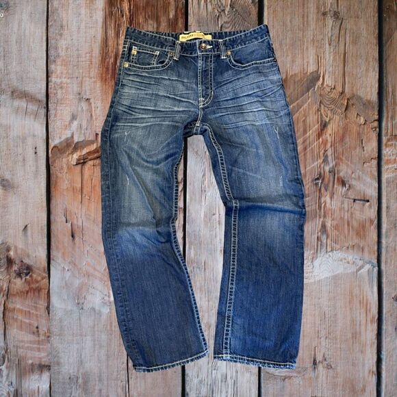 Mens Big Star Pioneer Bootcut Jeans Size 36x32 - Picture 1 of 7